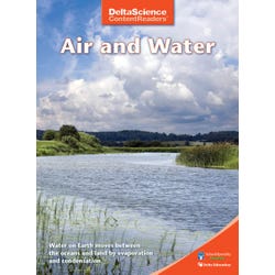 Delta Science Content Readers Air and Water Red Book, Pack of 8, Item Number 1278108