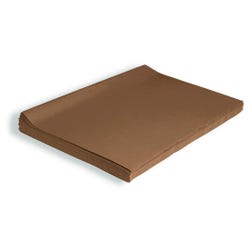 Image for Spectra Deluxe Bleeding Tissue Paper, 20 x 30 Inches, Brown, 24 Sheets from School Specialty