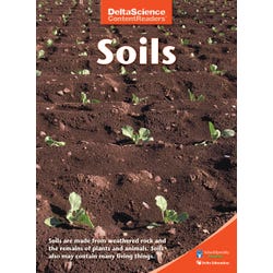 Image for Delta Science Content Readers Soils Red Book, Pack of 8 from School Specialty