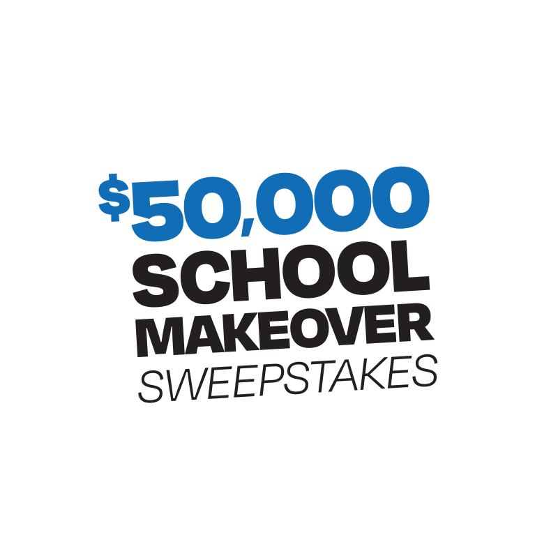 $50,000 School Makeover Sweepstakes