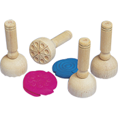 Wooden Clay Stamps