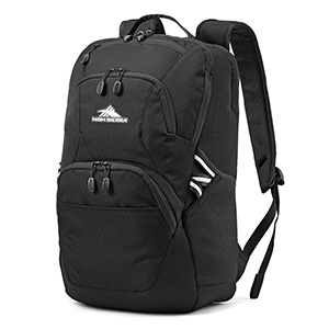 Black Swoop Backpack