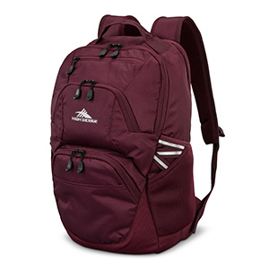 Maroon Swoop Backpack