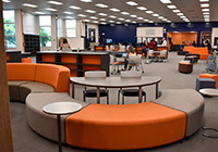 photo of new Media Lab makeover sponosored by School Specialty and others at Stranahan High School