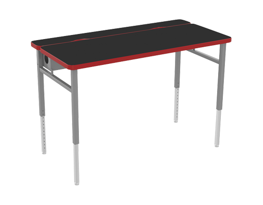 Classroom Select Advocate Table with Computer Cable Management