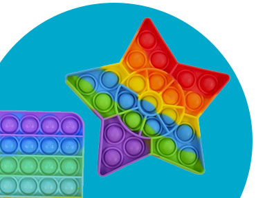 color pop it sensory toys