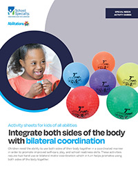 Cover of the Bilateral Coordination activity book.