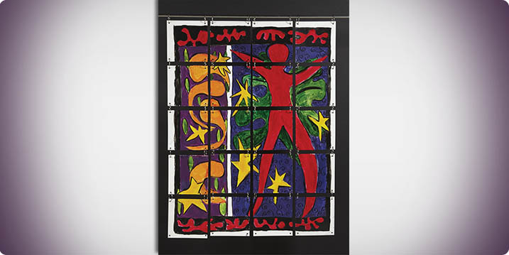 Enlarging a Famous Artwork into a Banner